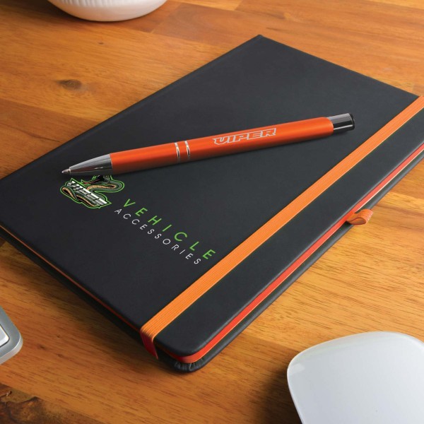 Venture Supreme Notebook / Napier Pen Promotional Products, Corporate Gifts and Branded Apparel