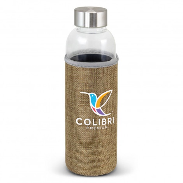 Venus Glass Bottle - Natural Sleeve Promotional Products, Corporate Gifts and Branded Apparel