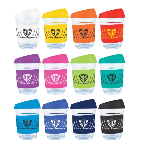 Vienna Coffee Cup / Silicone Lid Promotional Products, Corporate Gifts and Branded Apparel