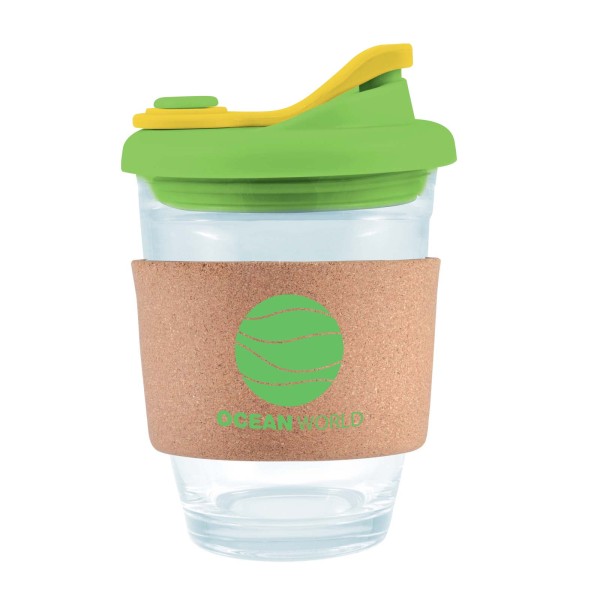 Vienna Coffee Cup / Snap Lid / Cork Band Promotional Products, Corporate Gifts and Branded Apparel