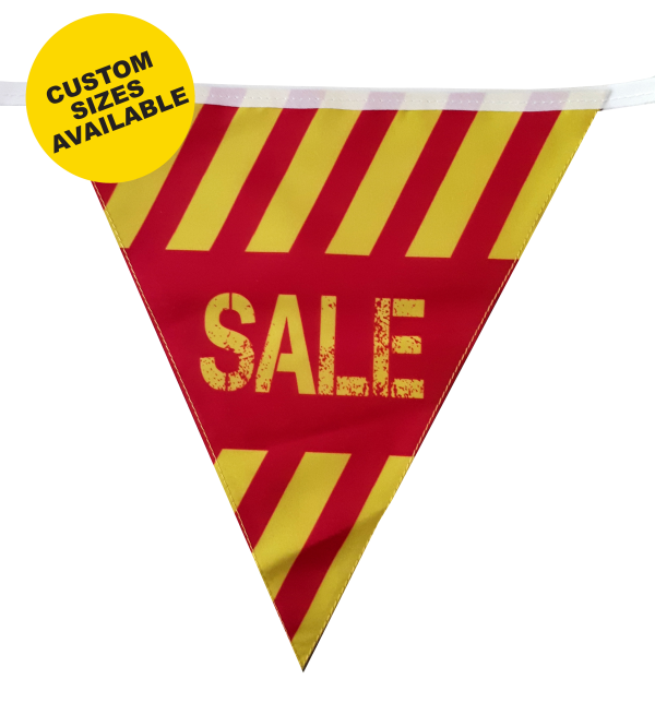 Vinyl  Bunting - 150mm x 200mm  Promotional Products, Corporate Gifts and Branded Apparel