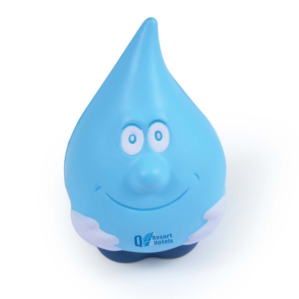 Water Drop Stress Reliever Promotional Products, Corporate Gifts and Branded Apparel