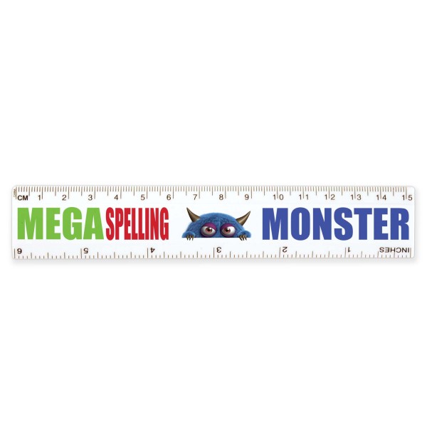 White15cm Ruler Promotional Products, Corporate Gifts and Branded Apparel
