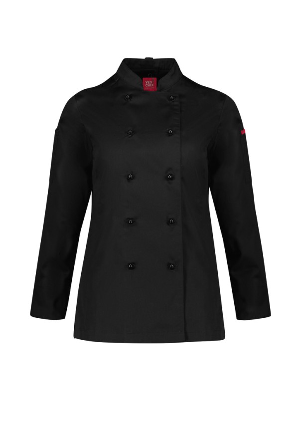 Womens Al Dente Long Sleeve Chef Jacket Promotional Products, Corporate Gifts and Branded Apparel