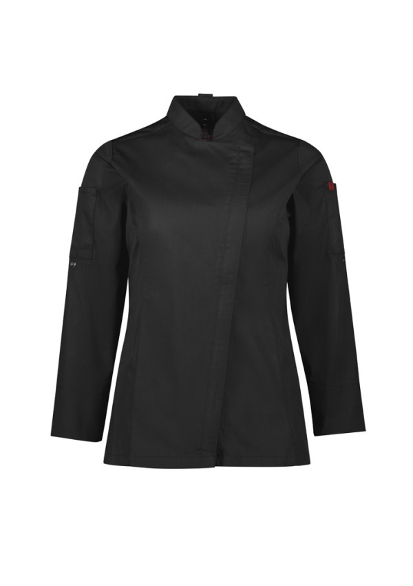 Womens Alfresco Long Sleeve Chef Jacket Promotional Products, Corporate Gifts and Branded Apparel