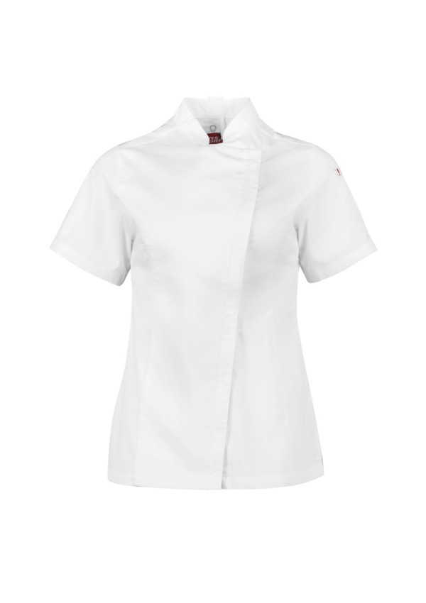 Womens Alfresco Short Sleeve Chef Jacket Promotional Products, Corporate Gifts and Branded Apparel