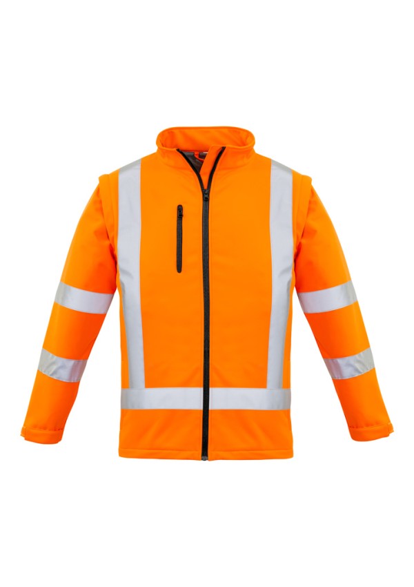 Womens Hi Vis NSW Rail X Back 2 In 1 Softshell Jacket Promotional Products, Corporate Gifts and Branded Apparel