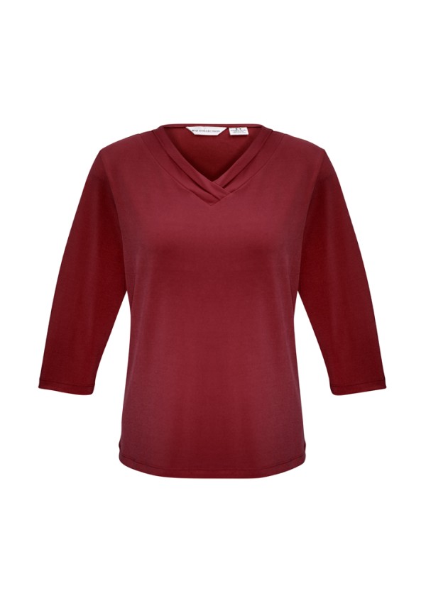 Womens Lana 3/4 Sleeve Top Promotional Products, Corporate Gifts and Branded Apparel