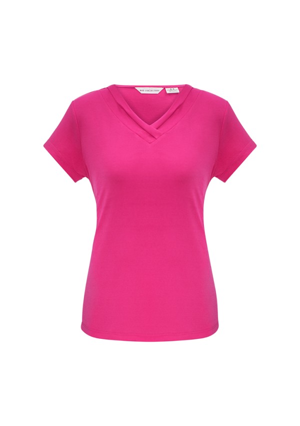 Womens Lana Short Sleeve Top Promotional Products, Corporate Gifts and Branded Apparel