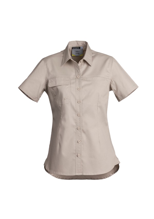 Womens Lightweight Tradie Short Sleeve Shirt Promotional Products, Corporate Gifts and Branded Apparel