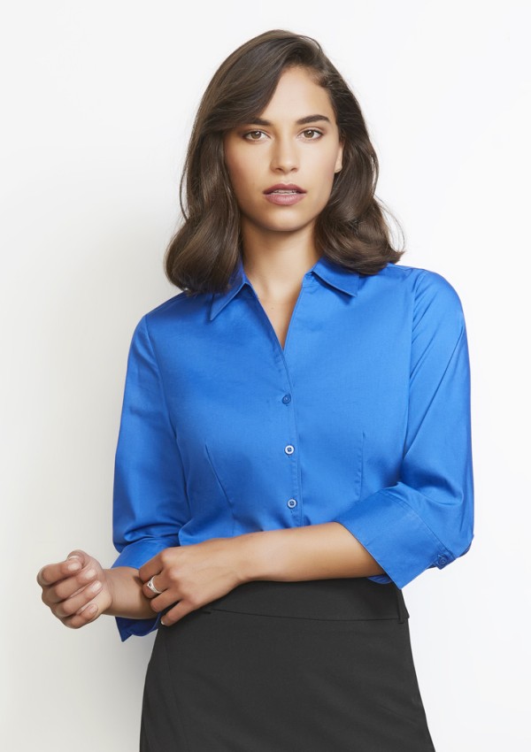 Womens Monaco 3/4 Sleeve Shirt Promotional Products, Corporate Gifts and Branded Apparel