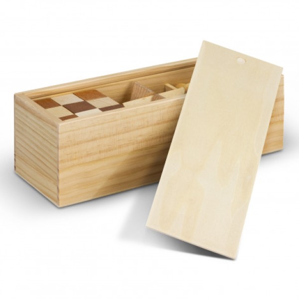 Wooden Brain Teaser Set Promotional Products, Corporate Gifts and Branded Apparel