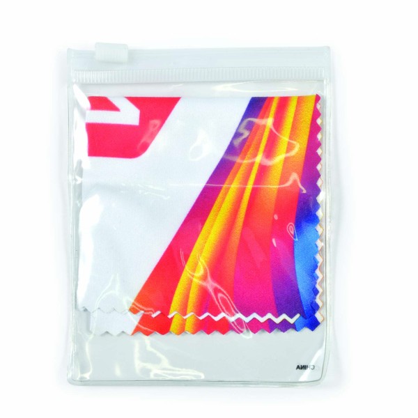 Zig Zag Economy Microfibre Lens Cloth Promotional Products, Corporate Gifts and Branded Apparel