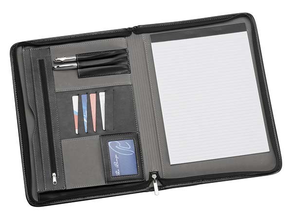 Zippered A4 Compendium Promotional Products, Corporate Gifts and Branded Apparel